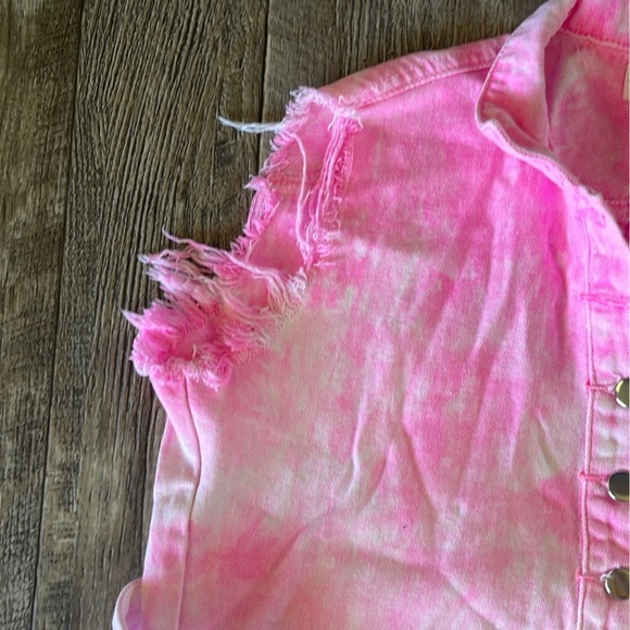 N’ 1 LOS ANGELES ACID VIEWS DENIM JUMPSUIT DISTRESSED DOLLSSKILLS, SMALL - Picture 8 of 15